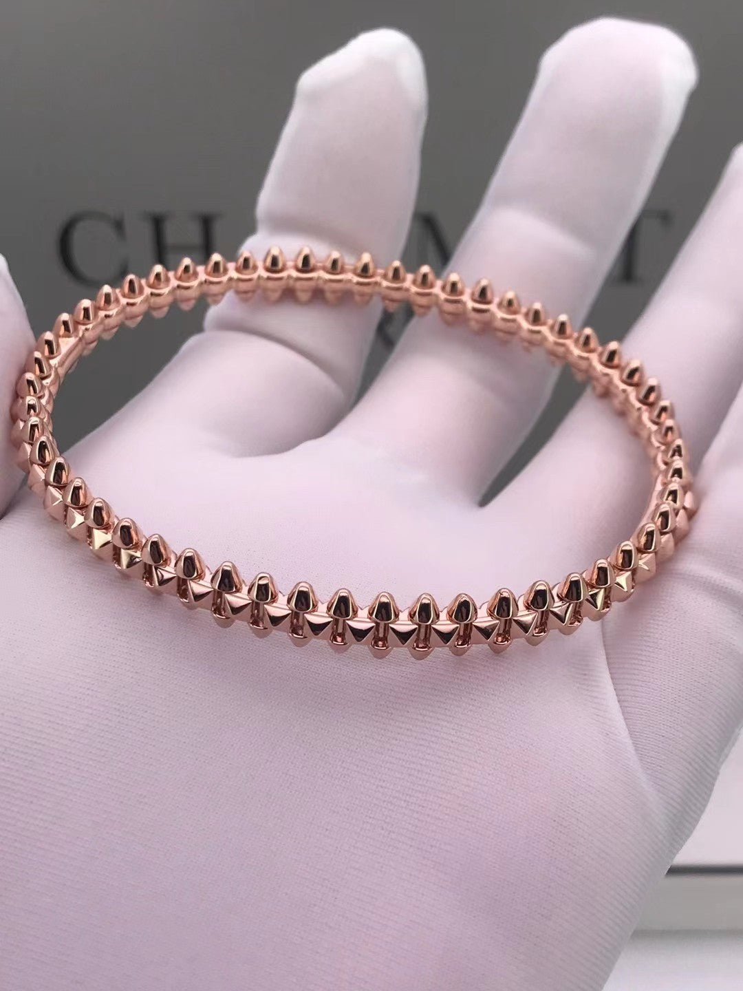 [Regal Jewels]CLASH PINK GOLD BRACELET