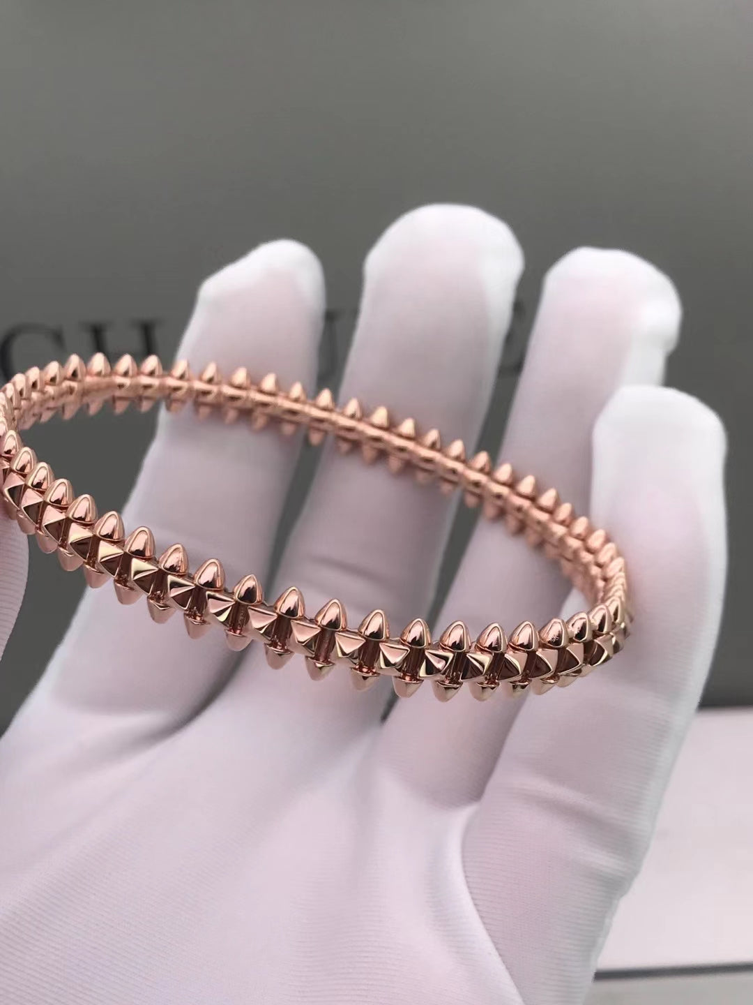 [Regal Jewels]CLASH PINK GOLD BRACELET