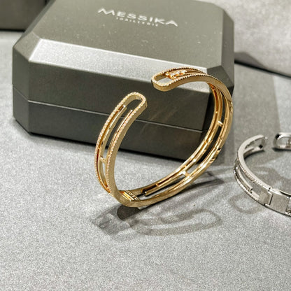 [Regal Jewels]MOVE 10TH PAVED DIAMOND BRACELET