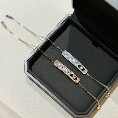 [Regal Jewels]MOVE CLASSIQUE DIAMOND PAVED BRACELET