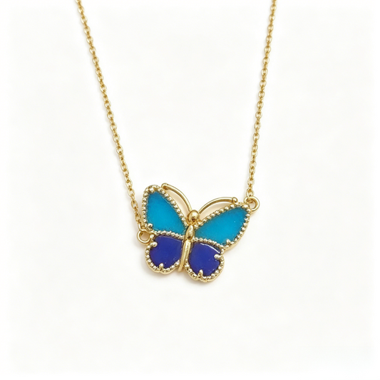 [Regal Jewels] 2026 NEW LUCKY BUTTERFLY 1 MOTIFS NECKLACE