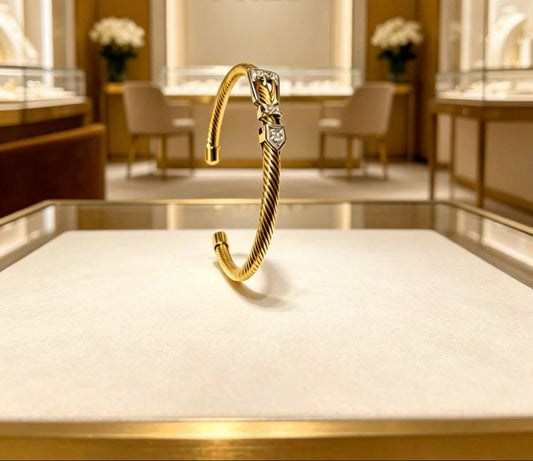 ¡®Regal Jewels26 New Open Horseshoe Bangle