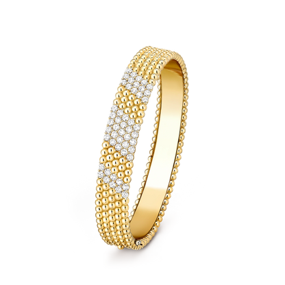 [Regal Jewels]  FIVE-ROW DIAMOND BRACELET