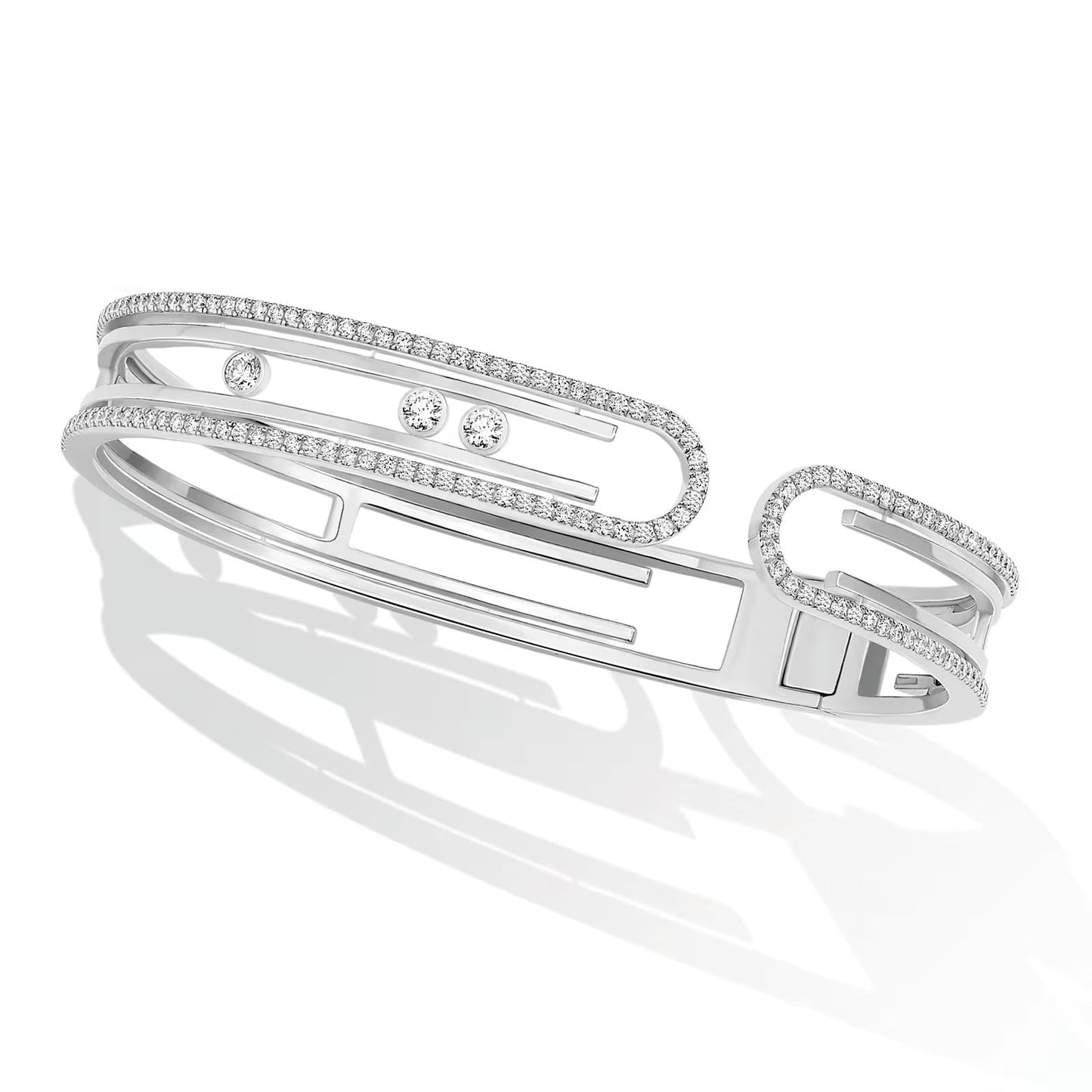 [Regal Jewels]MOVE 10TH PAVED DIAMOND BRACELET
