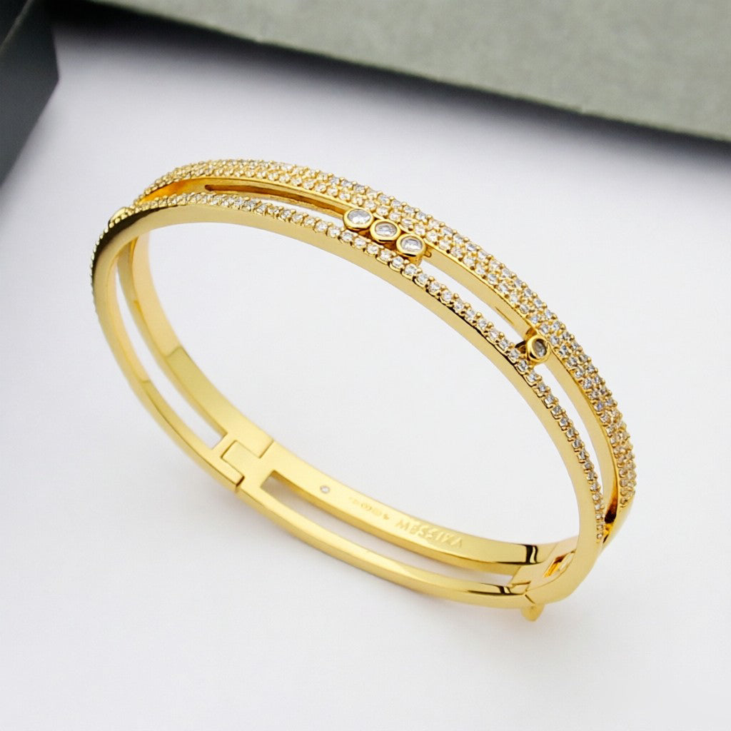 [Regal Jewels]Move Romane pavé bangle