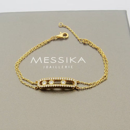 [Regal Jewels] Move Classique pavé bracelet