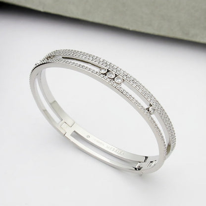 [Regal Jewels]Move Romane pavé bangle