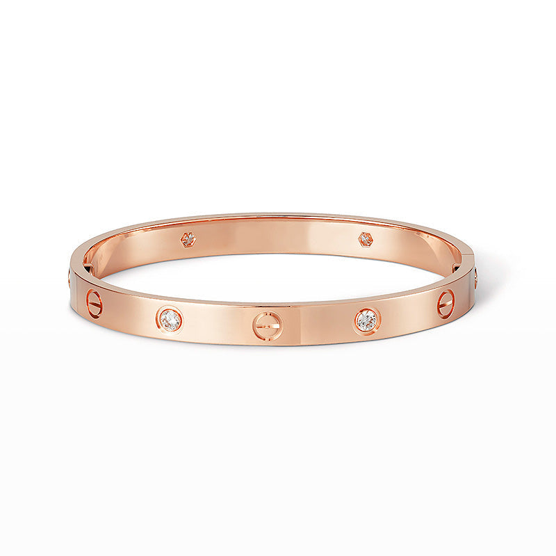 [Regal Jewels]LOVE BRACELET 6.1MM 4 DIAMONDS