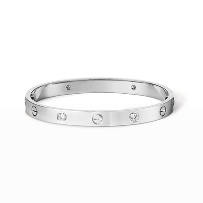 [Regal Jewels]LOVE BRACELET 6.1MM 4 DIAMONDS