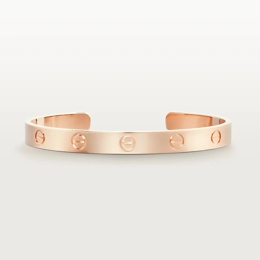 [Regal Jewels]LOVE BRACELET 6.1MM OPEN CUFF