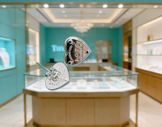 [Regal Jewels]New Heart-Shaped Stud Earrings