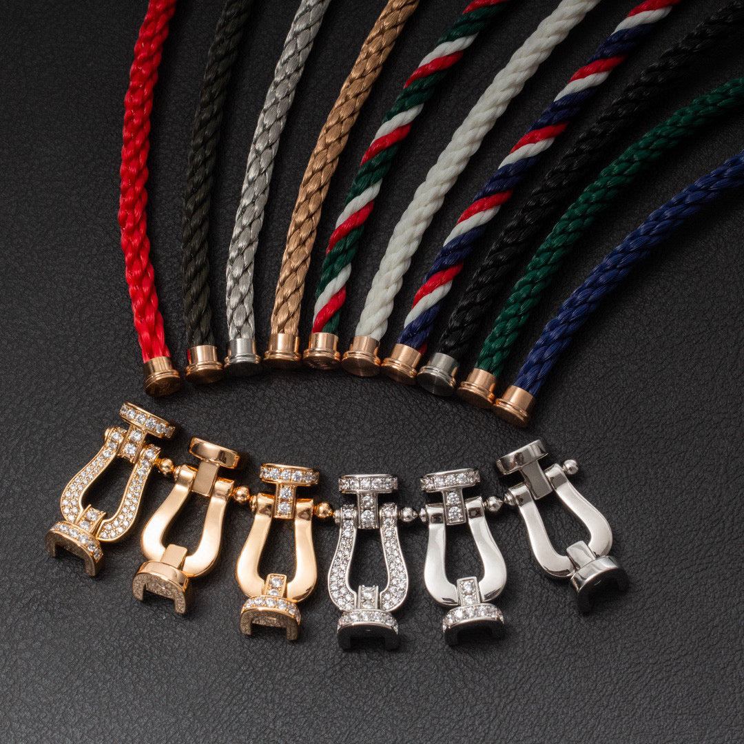 [Regal Jewels]FORCE LARGE HORSESHOE NO DIAMOND BRACELET SILVER