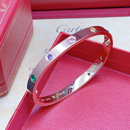 [Regal Jewels]2026 RAINBOW LOVE BRACELET 6.1MM  10 DIAMONDS