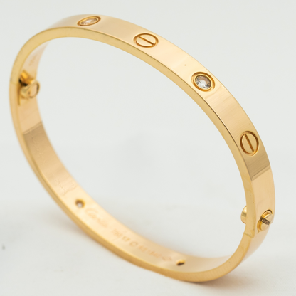 [Regal Jewels]LOVE BRACELET 6.1MM 4 DIAMONDS