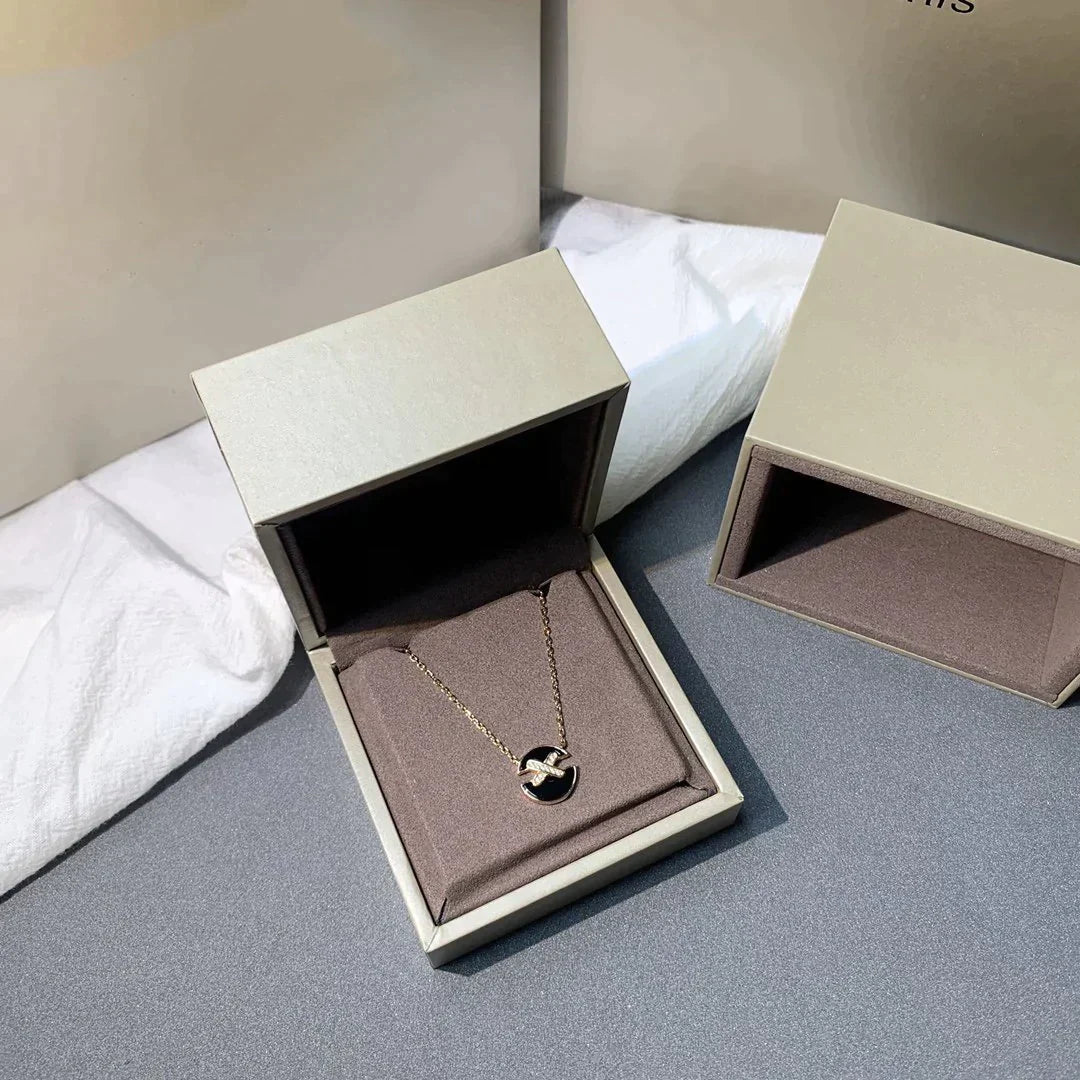 [Regal Jewels]JEUX DE ROSE GOLD DIAMOND NECKLACE