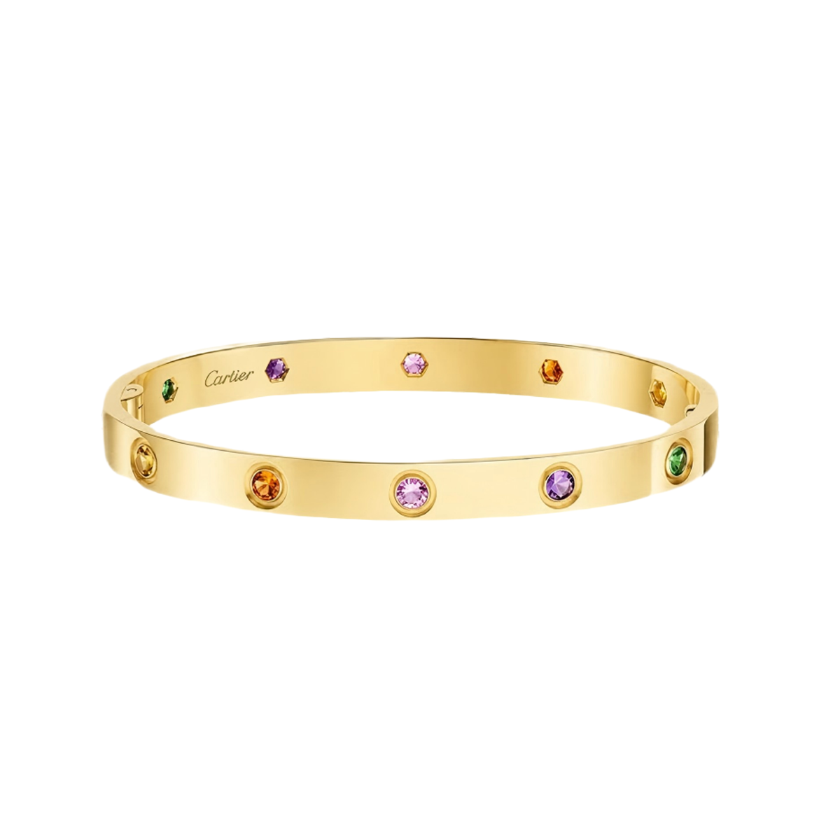 [Regal Jewels]2026 RAINBOW LOVE BRACELET 6.1MM  10 DIAMONDS