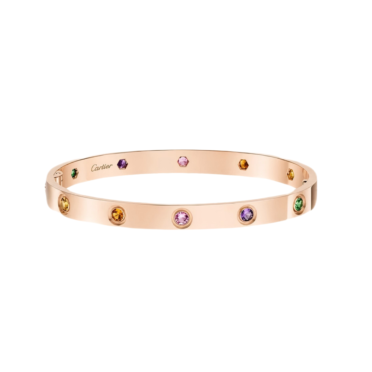 [Regal Jewels]2026 RAINBOW LOVE BRACELET 6.1MM  10 DIAMONDS
