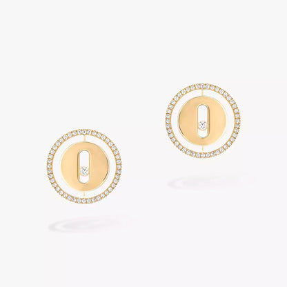 [Regal Jewels]Lucky Move Diamond Earrings
