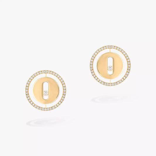 [Regal Jewels]Lucky Move Diamond Earrings