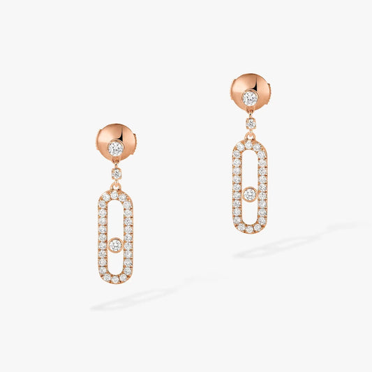 [Regal Jewels]DORMEUSES MOVE UNO DIAMOND EARRINGS