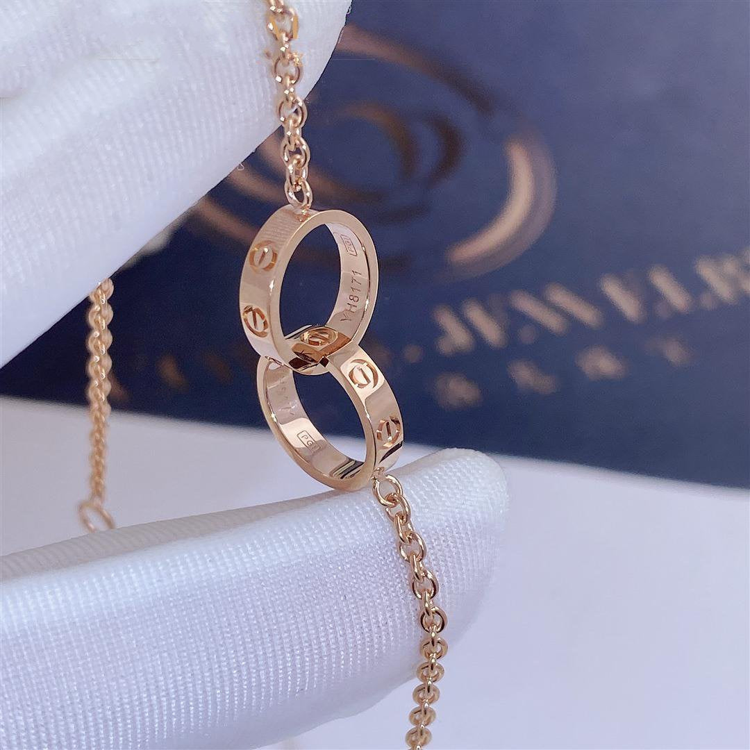 [Regal Jewels]LOVE BRACELET DOUBLE RING
