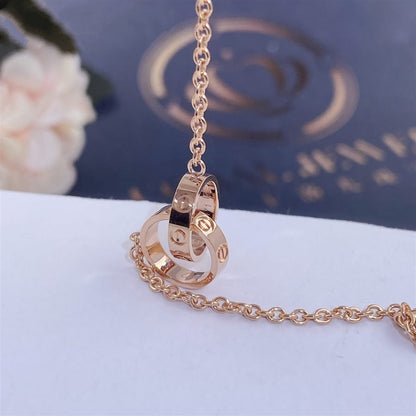 [Regal Jewels]LOVE BRACELET DOUBLE RING