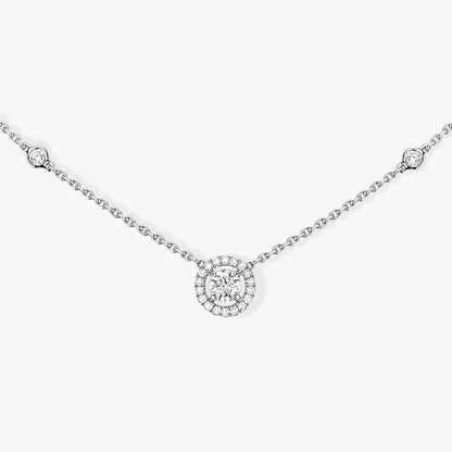 [Regal Jewels]Diamond Necklace 0,20ct Brilliant Shape Joy