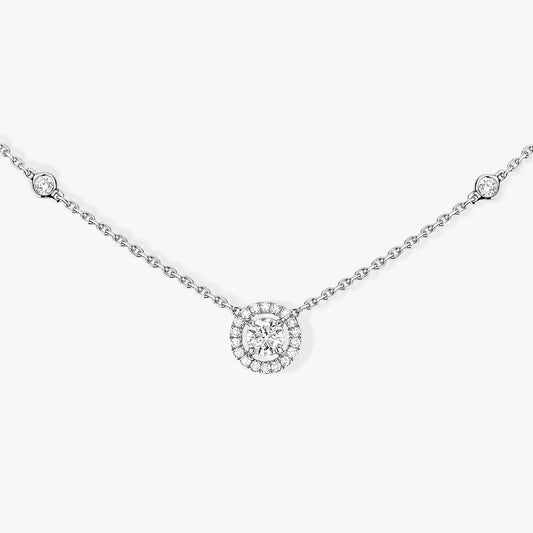 [Regal Jewels]Diamond Necklace 0,20ct Brilliant Shape Joy
