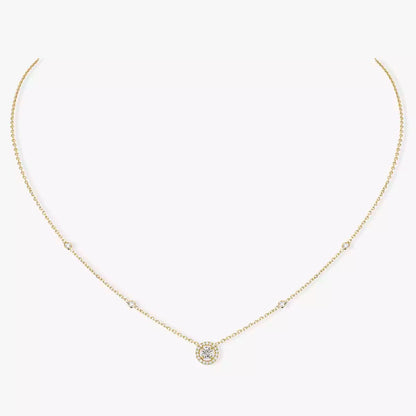 [Regal Jewels]Diamond Necklace 0,20ct Brilliant Shape Joy
