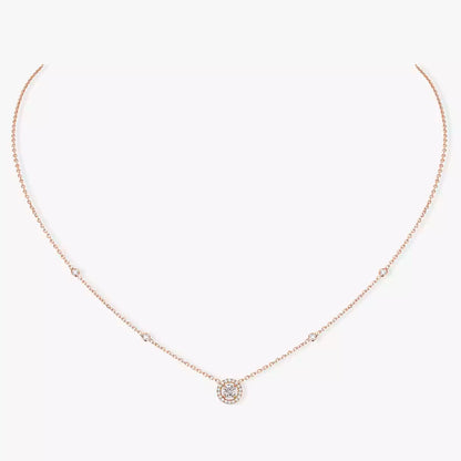[Regal Jewels]Diamond Necklace 0,20ct Brilliant Shape Joy