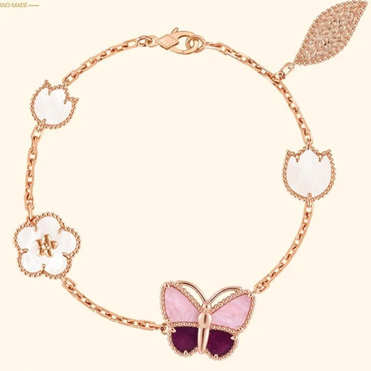 [Regal Jewels]26 NEW CLOVER LUCKY LIGHT PURPLE SET