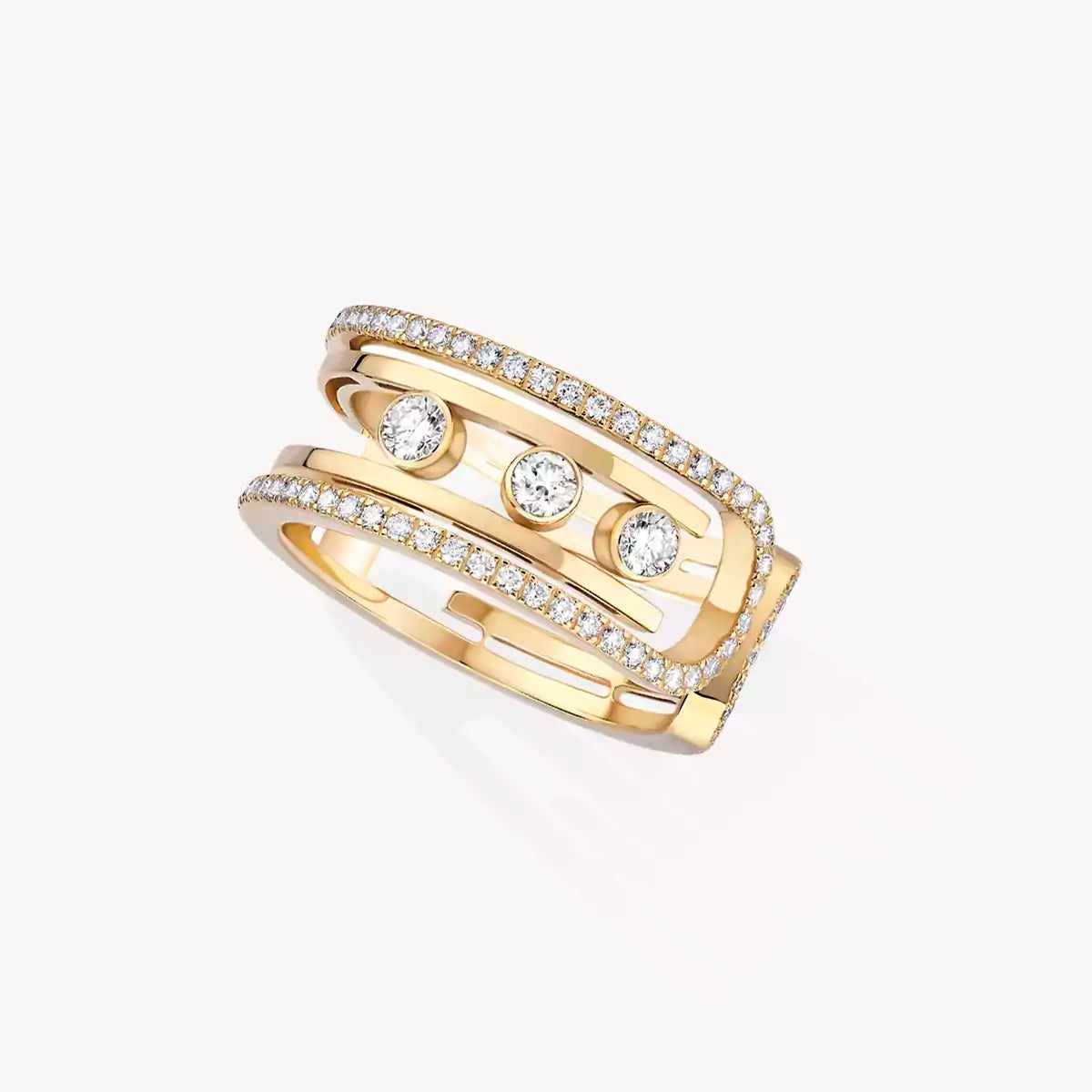 [Regal Jewels]Move 10th Diamond Ring in Gold