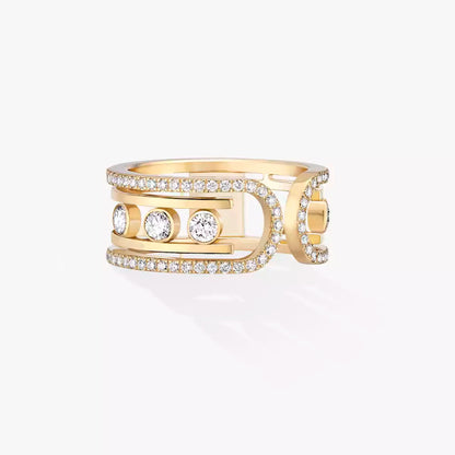 [Regal Jewels]Move 10th Diamond Ring in Gold