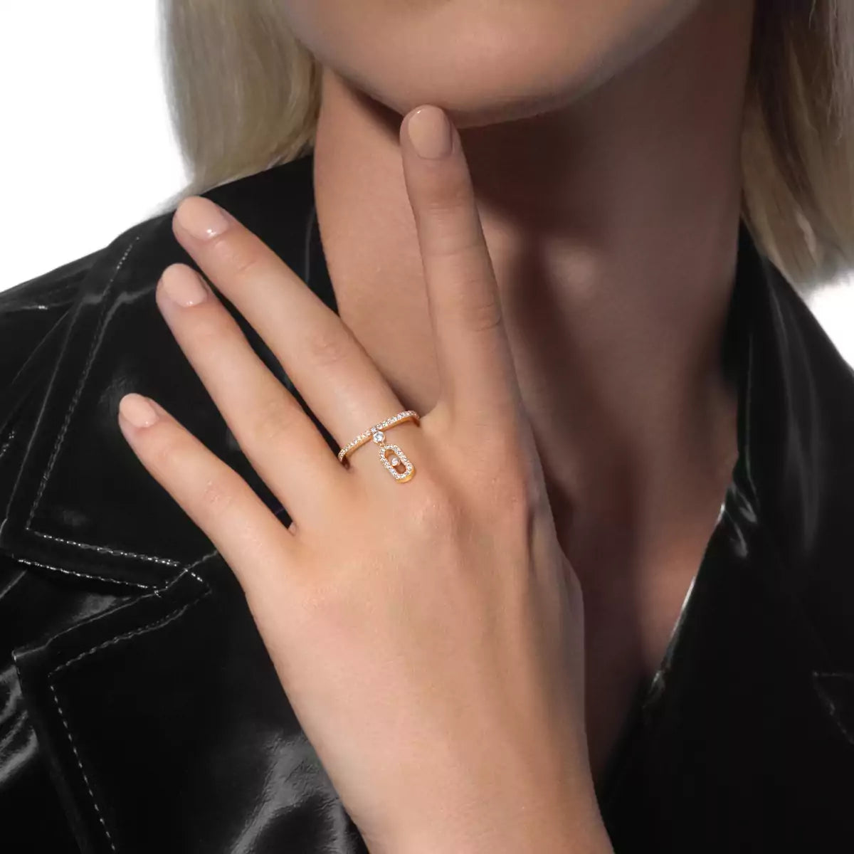 [Regal Jewels]Move Uno Diamond Ring