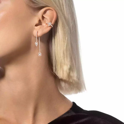 [Regal Jewels]Diamond Drop Earrings My Twin