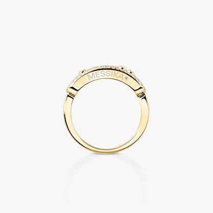 [Regal Jewels] Baby Move Gold Diamond Pave_ Ring