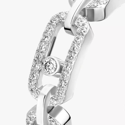 [Regal Jewels]Move Link Pave_-Set Diamond Ring in Gold