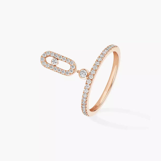 [Regal Jewels]Move Uno Diamond Ring