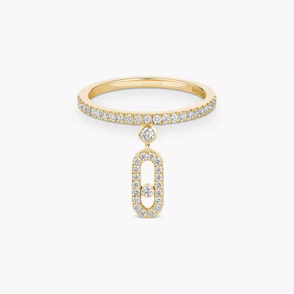 [Regal Jewels]Move Uno Diamond Ring