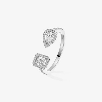 [Regal Jewels]My Twin Toi Gold Diamond Ring