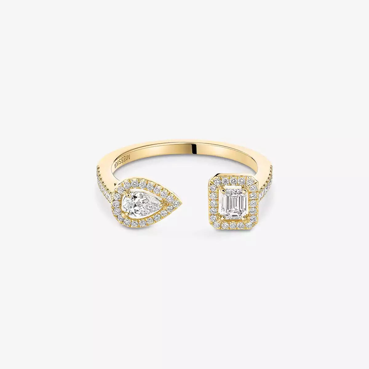 [Regal Jewels]My Twin Toi Gold Diamond Ring