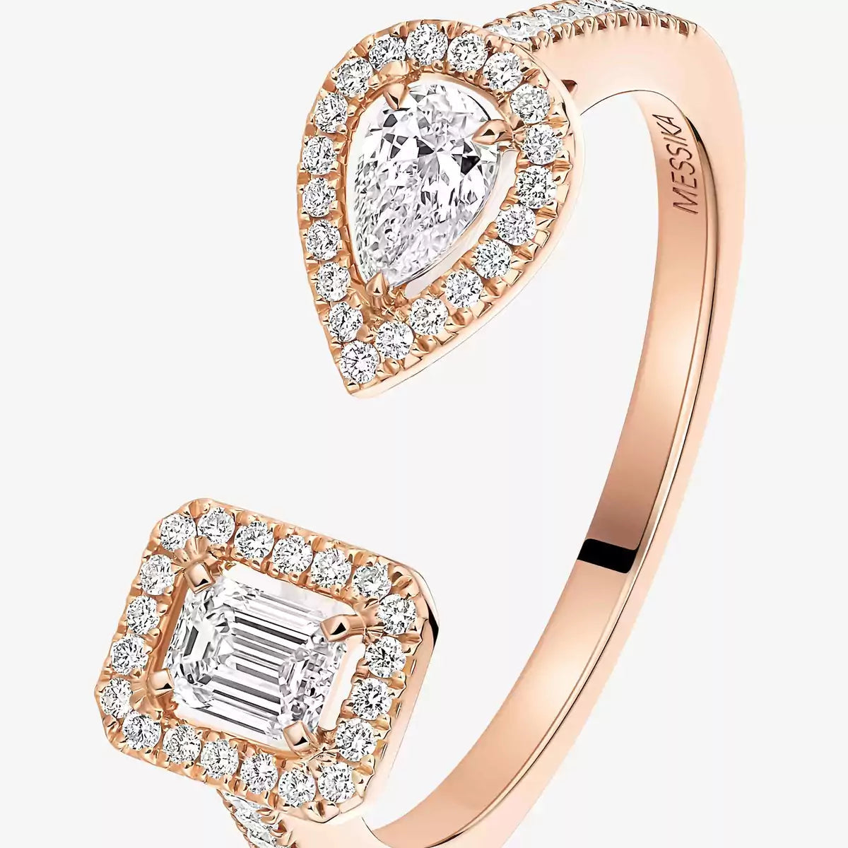 [Regal Jewels]My Twin Toi Gold Diamond Ring
