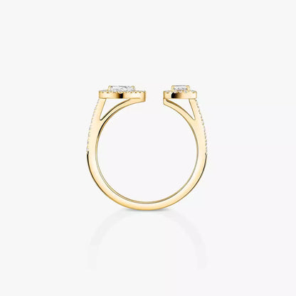 [Regal Jewels]My Twin Toi Gold Diamond Ring