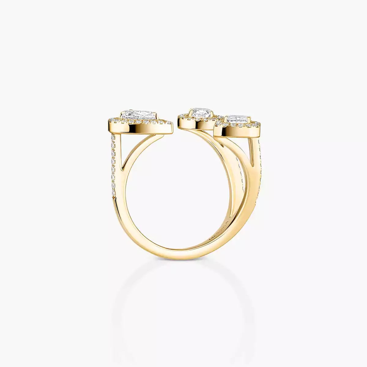 [[Regal Jewels] Diamond Ring 0,25ct My Twin Trilogy