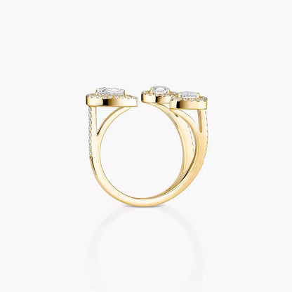 [[Regal Jewels] Diamond Ring 0,25ct My Twin Trilogy
