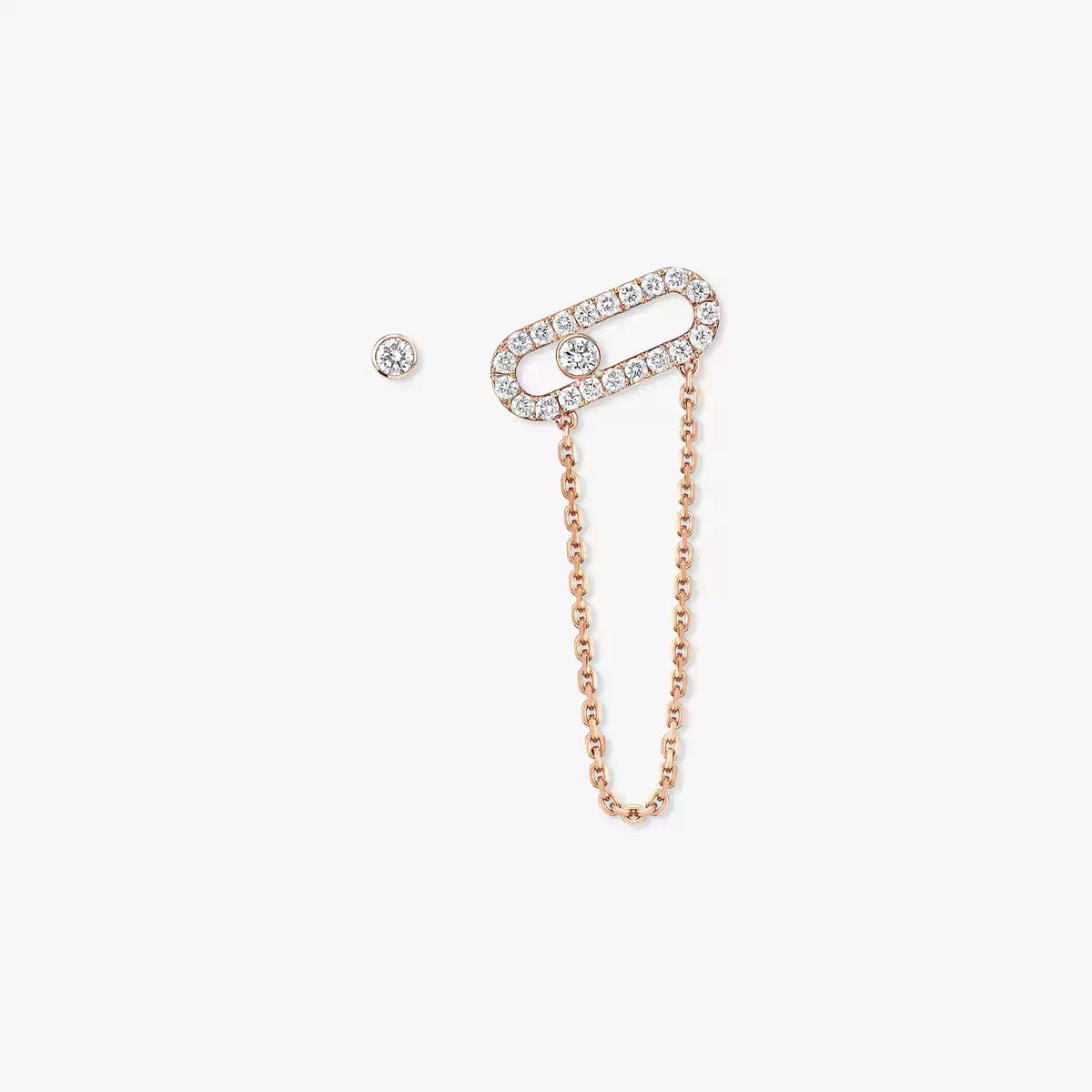 [Regal Jewels]Move Uno Diamond Earrings