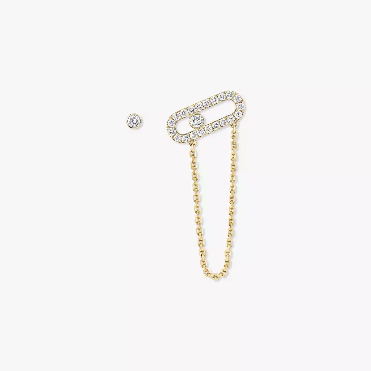 [Regal Jewels]Move Uno Diamond Earrings