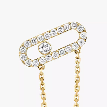 [Regal Jewels]Move Uno Diamond Earrings