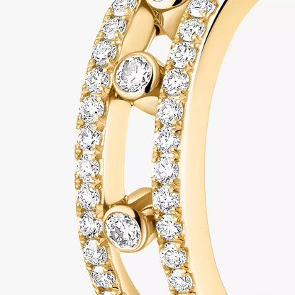 [Regal Jewels]Diamond Pave_ Hoop Earrings Move