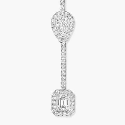 [Regal Jewels]Diamond Drop Earrings My Twin